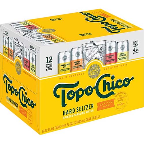 Buy Topo Chico Hard Seltzer Variety Pack Online