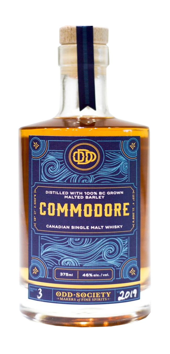 Odd Society Commodore Single Malt Whiskey 375ml