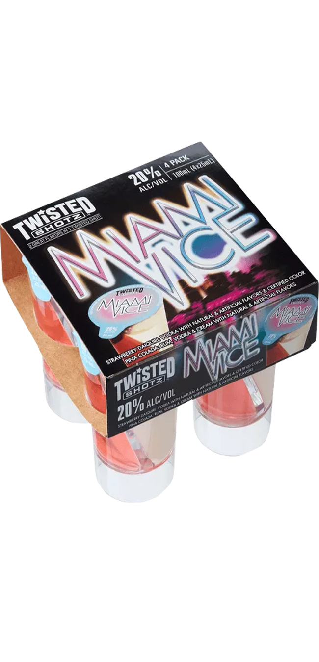 Twisted Shotz  Miami Vice 4pk