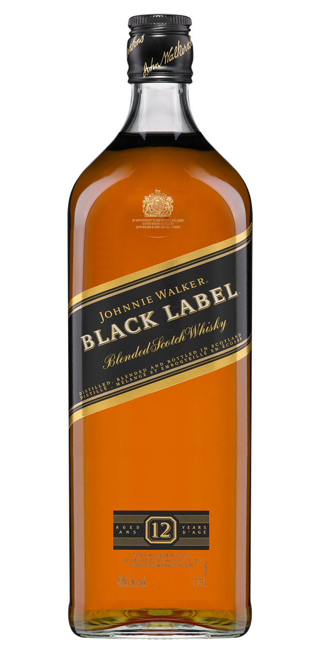 Johnnie Walker Black Label 12 Year 1.14l