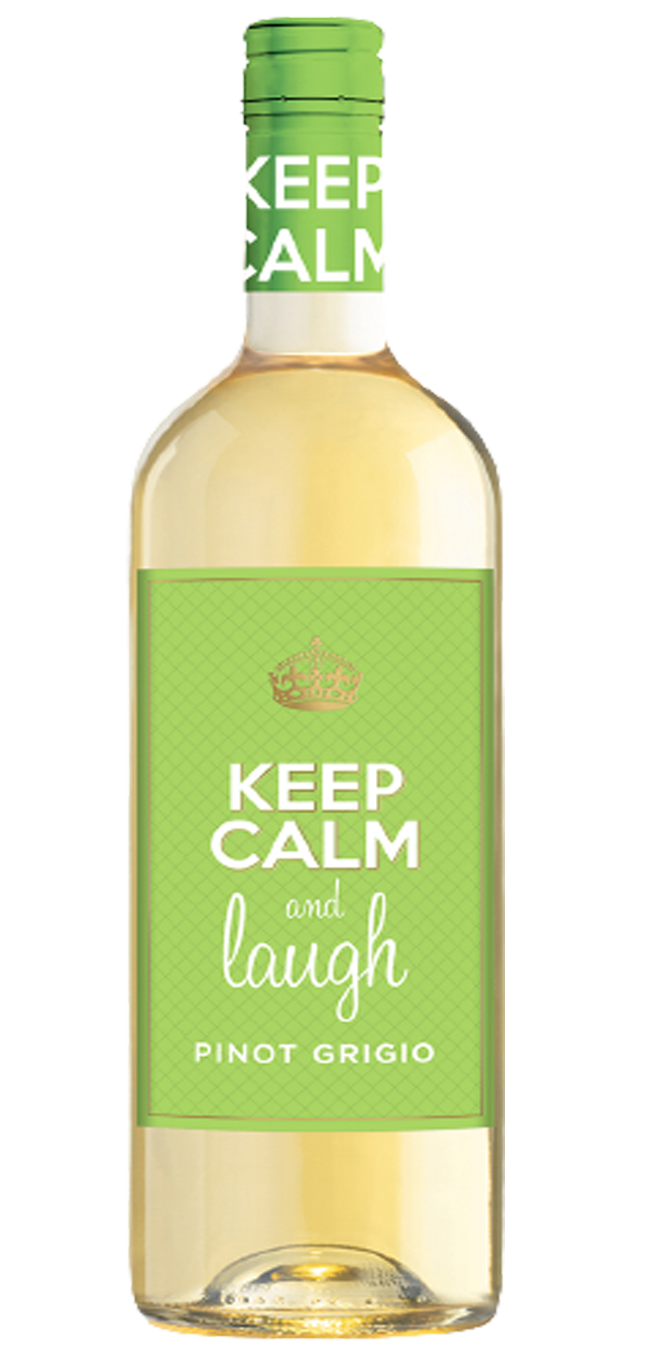 Keep Calm And Laugh Pinot Grigio