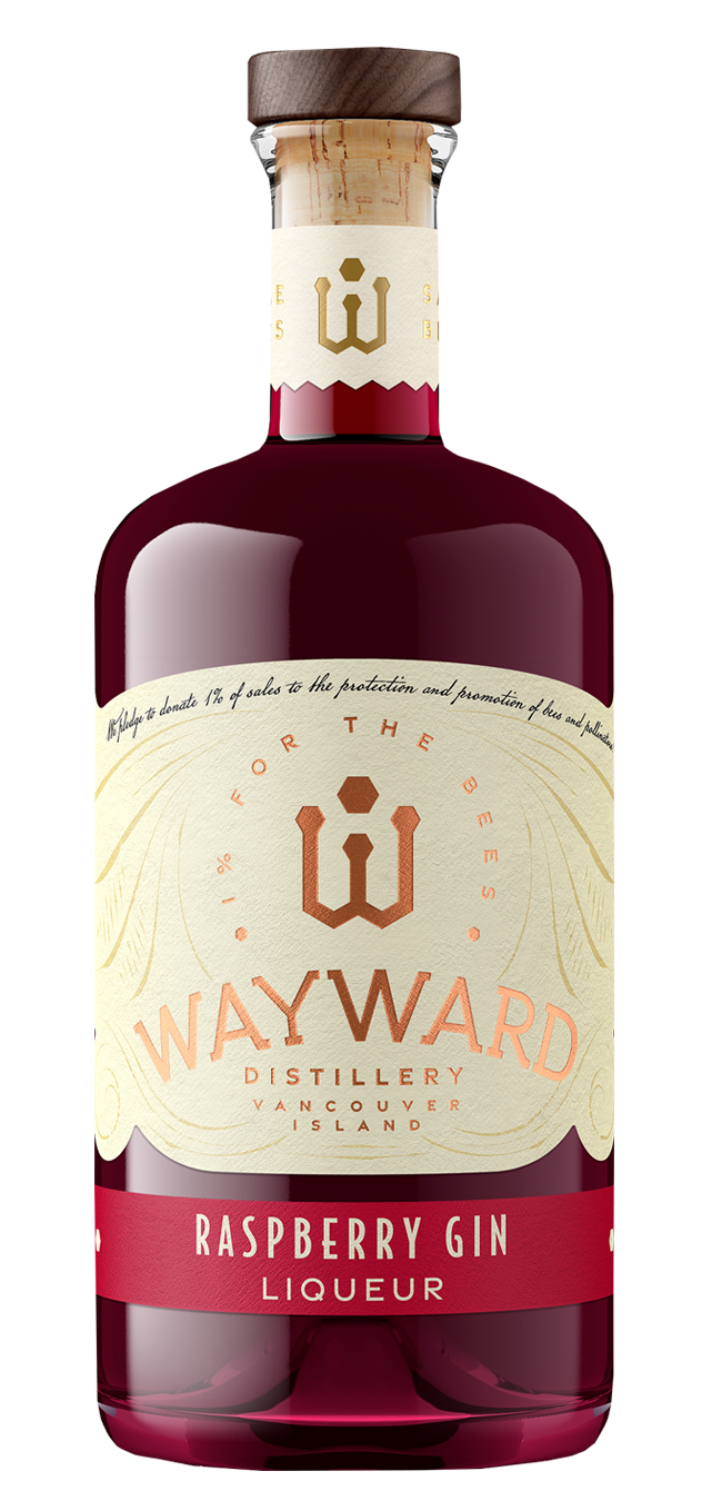 Wayward Raspberry Gin Liqueur .750