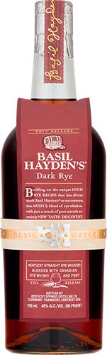 Basil Haydens Dark Whiskey