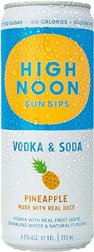 HIGH NOON Sun Sips Vodka Seltzer Can Koozies - Lot of 4 can coolers