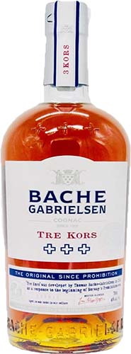 Bache Gabrielsen Tres Kors Cognac 750ml