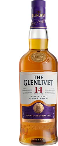 Glenlivet 14 Yo Cognac Cask Scotch