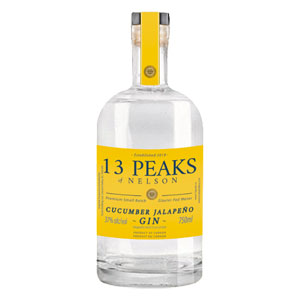 13 Peaks Cucumber Jalapeno Gin