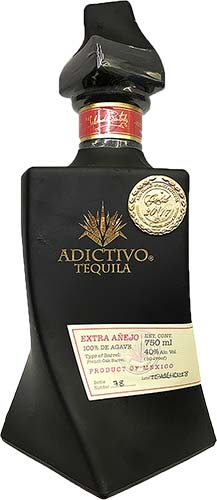 ADICTIVO TEQUILA EXTRA ANEJO BLACK