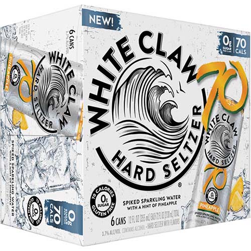 White Claw Pineapple Hard Seltzer