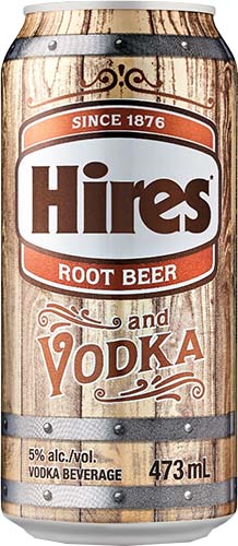 Hires Root Beer & Vodka 473ml