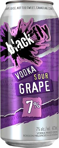 Blackfly Vodka Sour Grape 473ml