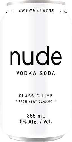 Nude Classic Lime Vodka Soda
