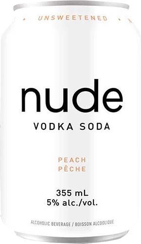 Nude Vodka Soda Peach