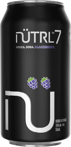 Nutrl 7 Blackberry Vodka Soda