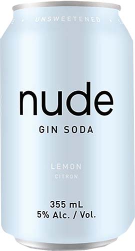 Nude Gin Lemon Gin Soda