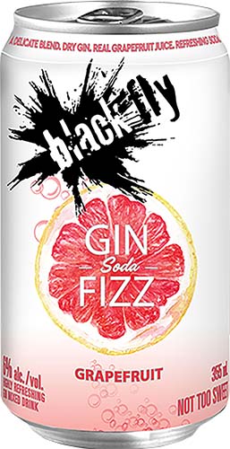 Black Fly Grapefruit Gin Fizz