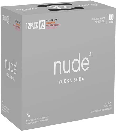 Nude V2 Vodka Variety Pack