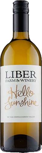 Liber Farm Hello Sunshine White Blend Organic