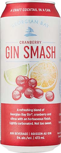 Georgian Bay Cranberry Gin Smash