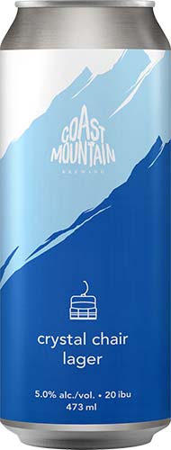 Coast Mountain Crystal Chair Lager