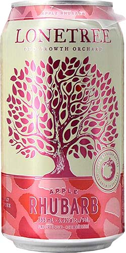 Lonetree Cider Rhubarb