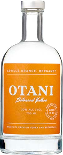 Otani Orange Bergamot Vodka 750ml