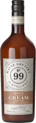 Wayne Gretzky Maple Cream Liqueur