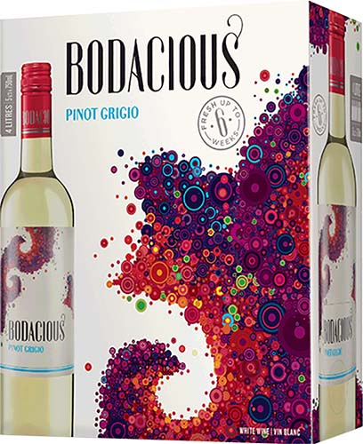 Bodacious Pinot Grigio 4l