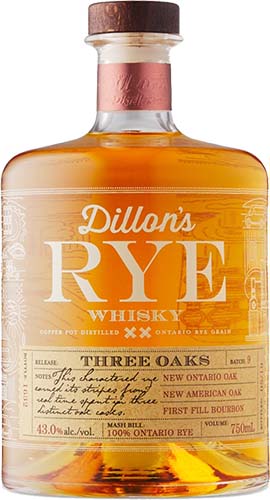 Dillons Single Grain Rye Whiskey