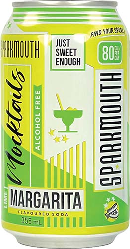 Sparkmouth Lime Margarita Mocktail 4c