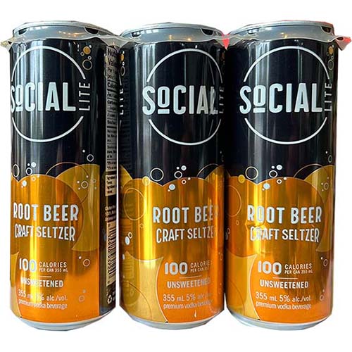 Social Lite Root Beer