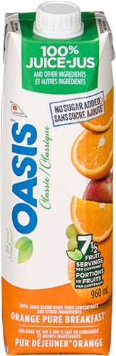 Oasis Pure Breakfast Orange Juice