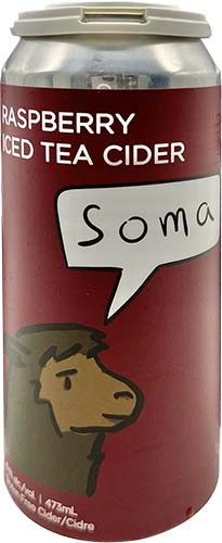 Soma Raspberry Iced Tea Cider Sc
