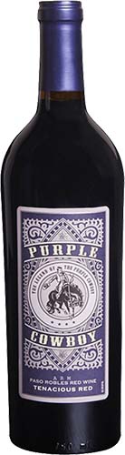 Purple Cowboy Tenacious Red Blend