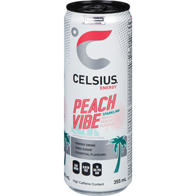 Celcius Peach Vibe .355l