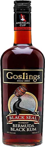 Goslings Black Seal Rum - 750ml