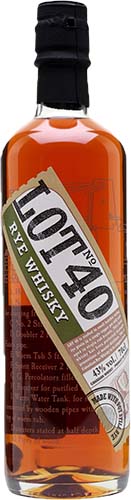 Lot No 40 Copper Pot Rye Whiskey