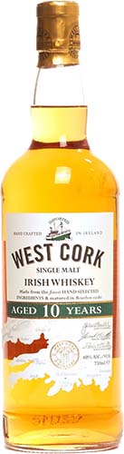 West Cork 10yo Irish Whiskey