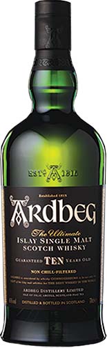 Buy Ardbeg Ten Year Old Single Malt Scotch Whisky Online