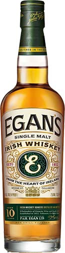 Egans Single Malt Irish Whiskey