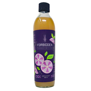 Forbidden Spirits Lavender Lime Syrup