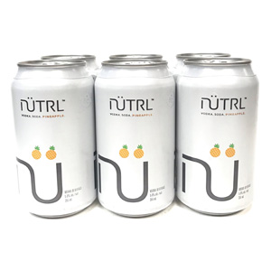 Nutrl Vodka Soda Pineapple 6c