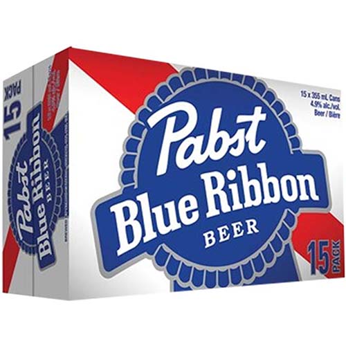 Pabst Blue Ribbon 15c