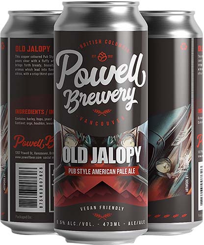 Powell Old Jalopy Pale Ale 4c