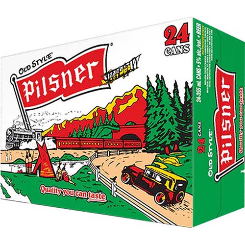 Old Style Pilsner 24pack Can