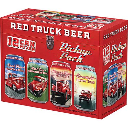 Red Truck Pickup Pack 12c