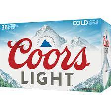 Coors Light 36 Pk