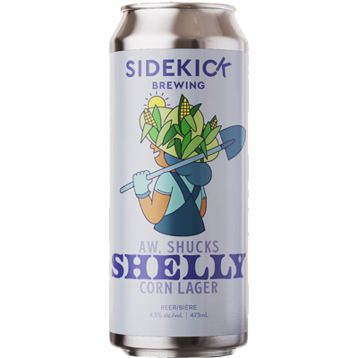 Sidekick Aw Shucks Shelly Corn Lager Sc