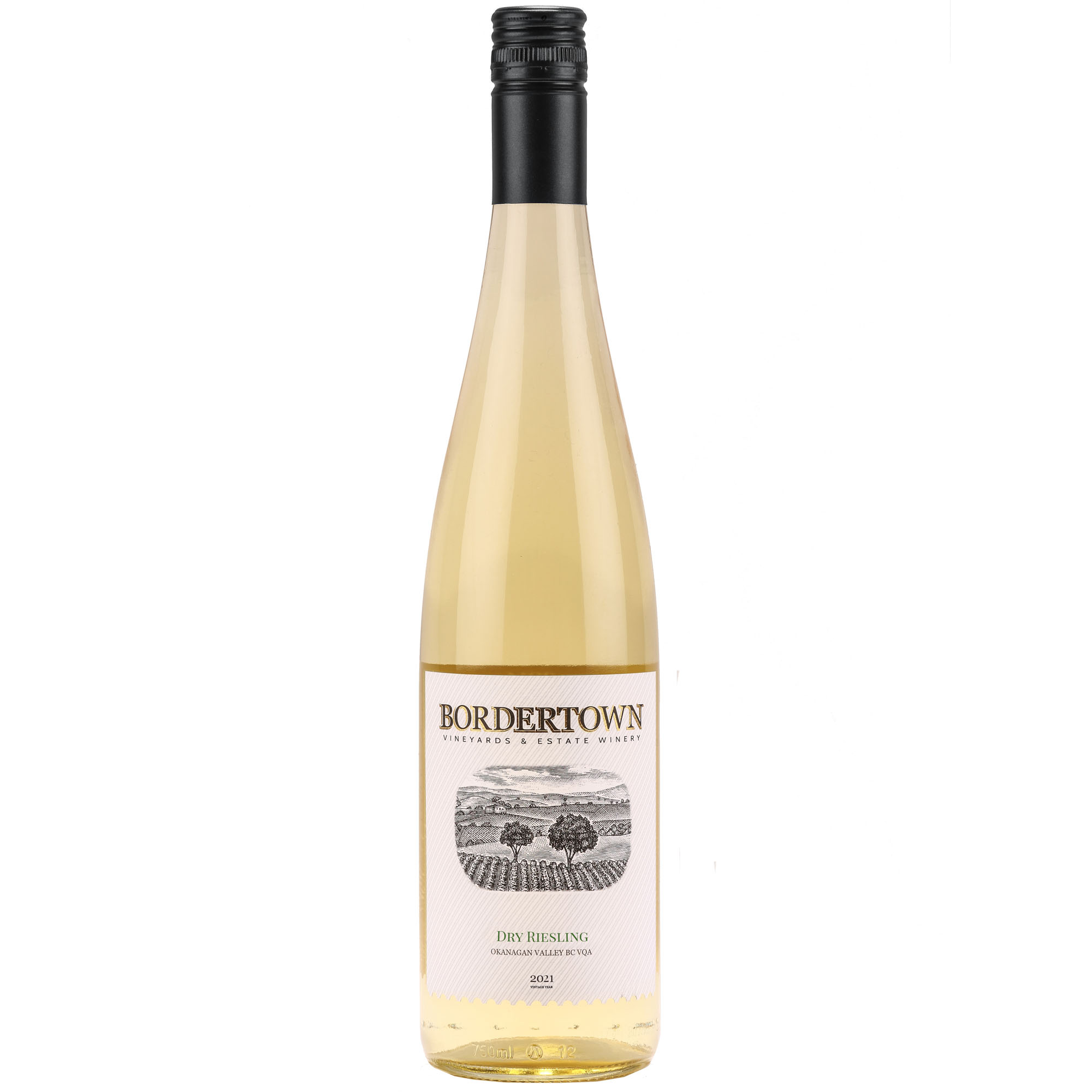 Bordertown Dry Riesling 750ml