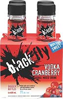 Black Fly Cranberry Vodka 4pk